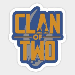 Clan Of Two 1 Sticker